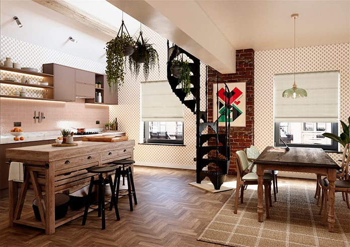 Windsor, Ivory - Roman Blind - Image 7